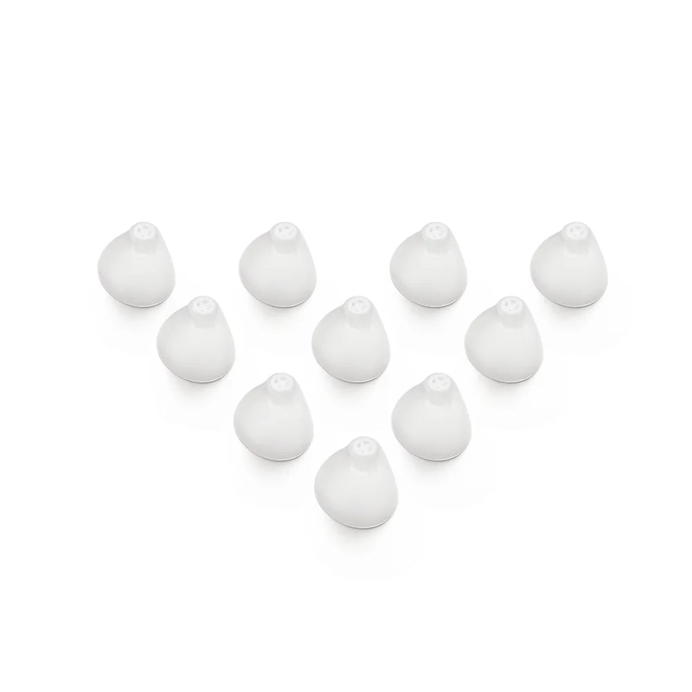 CHOSGO SmartR/SmartU/V03B Pro Replacement Ear Domes – D & Oval 10-Pack