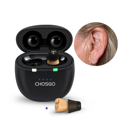 SmartU Bluetooth Hearing Aids for Seniors | AI Noise Reduction, App Self-Fit – CHOSGO