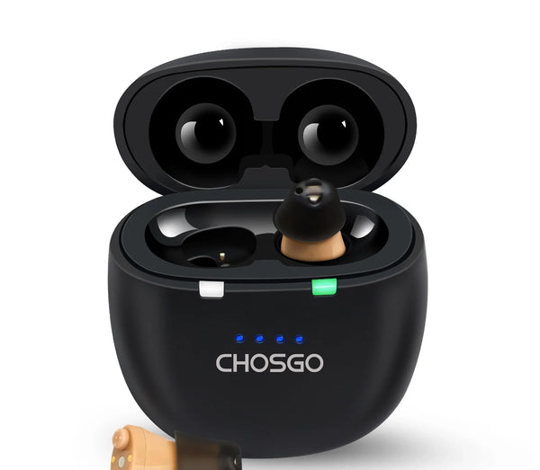 SmartU Bluetooth Hearing Aids for Seniors | AI Noise Reduction, App Self-Fit – CHOSGO